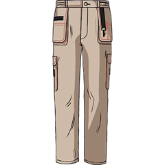 Брюки форменные летние 