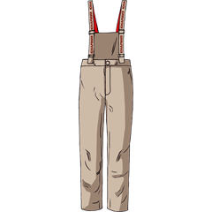 Брюки форменные зимние 