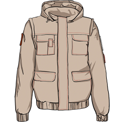 Куртка форменная демисезонная утепленная 