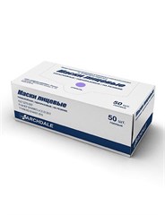 Маска медицинская 3-х слойная фиолетовая B546