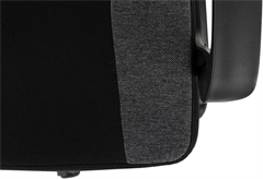 Кресло игровое Zombie Carry черный/серый с подголов. крестов. пластик пластик черный ZOMBIE CARRY BGREY