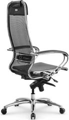 Кресло Метта T-1.04 Infinity Easy Clean сетка с подголов. крестов. металл хром (комплект 1шт) Z316037032