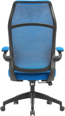 Кресло Cactus CS-MC505-BL темно-синий сиденье темно-синий сетка/ткань крестов. пластик CS-MC505-BL