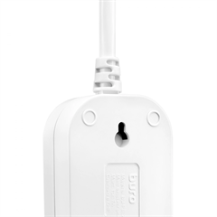 Сетевой удлинитель Buro BU-PSL2.1/W 1.5м (2 розетки) белый (пакет ПЭ) BU-PSL2.1/W