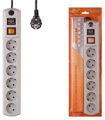 Сетевой фильтр Most H6 2м (6 розеток) белый (коробка) МОSТ H6-Б 2М