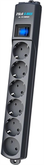 Сетевой фильтр Pilot S-MAX 10м (6 розеток) серый (коробка) 109