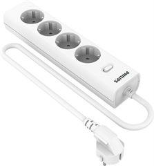 Сетевой фильтр Philips CHP2145WC/51 5м (4 розетки) белый (коробка) CHP2145WC/51