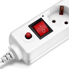 Сетевой фильтр Buro 600SH-16-5-W 5м (6 розеток) белый (коробка) 600SH-16-5-W