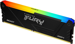 Память DDR4 16GB 3200MHz Kingston KF432C16BB12A/16 Fury Beast RGB RTL Gaming PC4-25600 CL16 DIMM 288 KF432C16BB12A/16