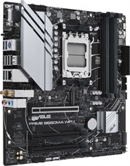 Материнская плата Asus PRIME B650M-A WIFI II Socket AM5 AMD B650 4xDDR5 mATX AC`97 8ch(7.1) 2.5Gg RA PRIME B650M-A WIFI II