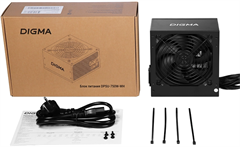 Блок питания Digma ATX 750W DPSU-750W-WH 80 PLUS WHITE (20+4pin) APFC 120mm fan 6xSATA RTL DPSU-750W-WH