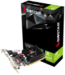 Видеокарта Biostar PCI-E 2.0 VN2103NHG6 NVIDIA GeForce 210 1Gb 64bit DDR3 589/1333 DVIx1 HDMIx1 CRTx VN2103NHG6