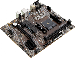 Материнская плата MSI A520M PRO Soc-AM4 AMD A520 2xDDR4 mATX AC`97 8ch(7.1) GbLAN RAID+VGA+HDMI+DP A520M PRO