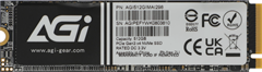 Накопитель SSD AGi PCIe 3.0 x4 512GB AGI512GIMAI298-CB AI298 M.2 2280 AGI512GIMAI298-CB
