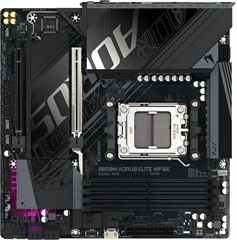 Материнская плата Gigabyte B850M AORUS ELITE WIFI6E Socket AM5 AMD B850 mATX AC`97 8ch(7.1) 2.5Gg RA B850M A ELT WF6E