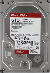 Жесткий диск WD SATA-III 6TB WD6005FFBX NAS Red Pro (7200rpm) 256Mb 3.5