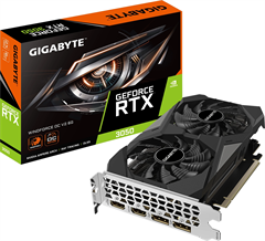 Видеокарта Gigabyte PCI-E 4.0 GV-N3050WF2OCV2-6GD NVIDIA GeForce RTX 3050 6Gb 96bit GDDR6 1477/14000 GV-N3050WF2OCV2-6GD