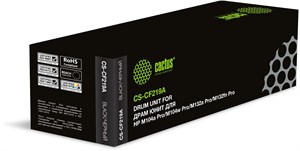 Блок фотобарабана Cactus CS-CF219A CF219A черный ч/б:12000стр. для M104a Pro/M104w Pro/M132a Pro/M132fn Pro HP 1013950
