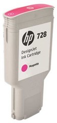 Картридж струйный HP 728 F9K16A пурпурный (300мл) для HP DJ T730/T830 F9K16A