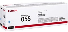 Картридж лазерный Canon 055C 3015C002 голубой (2100стр.) для Canon LBP663Cdw/LBP664Cx/MF746Cx/MF742C 3015C002