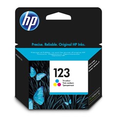 Картридж струйный HP 123 F6V16AE многоцветный (100стр.) для HP DJ 2130/2620/2630/2632 F6V16AE