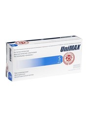 Перчатки UniCare смотровые синие  - особопрочные 15181