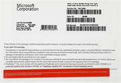 Операционная система Microsoft Windows 11 Pro 64Bit Eng Intl 1pk DSP OEI DVD (FQC-10528) FQC-10528