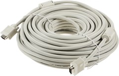 Кабель DB15 (m) DB15 (m) 30м (CABLE30) феррит.кольца белый CABLE30
