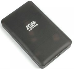 Внешний корпус для HDD/SSD AgeStar 3UBCP3 SATA USB3.0 пластик черный 2.5
