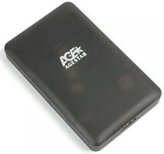 Внешний корпус для HDD/SSD AgeStar 31UBCP3 SATA USB3.1 пластик черный 2.5