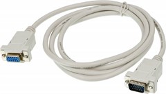 Кабель-удлинитель Ningbo VGA (m) VGA (f) 1.8м (RCAB015-06) серый RCAB015-06
