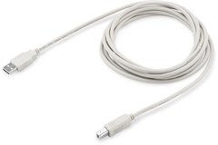 Кабель Buro USB A(m) USB B(m) 3м (USB2.0-AM/BM-3) серый USB2.0-AM/BM-3