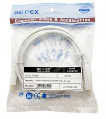 Кабель 1.2v miniDisplayPort (m) HDMI (m) 2м белый 13600