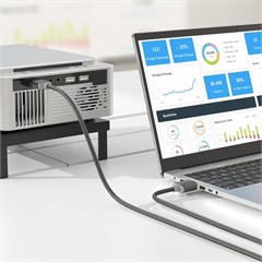 Кабель Hoco US08 ver2.0 HDMI (m) HDMI (m) 2м черный (пакет) US08