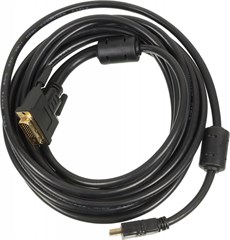Кабель Ningbo DVI-D (m) HDMI (m) 5м феррит.кольца 13628