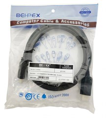 Кабель 1.2v ver2.0 DisplayPort (m) HDMI (m) 3м черный 13634