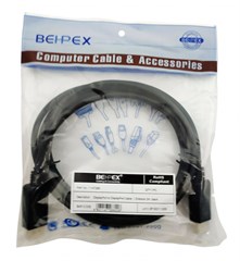 Кабель 1.2v DisplayPort (m) DisplayPort (m) 3м черный 13663