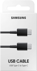 Кабель Samsung EP-DA705BBRGRU USB Type-C (m)-USB Type-C (m) 1м черный (упак.:1шт) EP-DA705BBRGRU