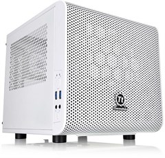 Корпус Thermaltake Core V1 белый без БП miniITX 2x80mm 1x120mm 1x140mm 2xUSB3.0 audio bott PSU CA-1B8-00S6WN-01