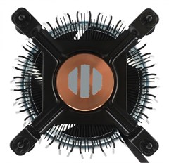 Устройство охлаждения(кулер) Intel RM1 M23901 Soc-1700/1851 черный 4-pin 16-29dB Al+Cu 95W 350gr bro RM1 M23901