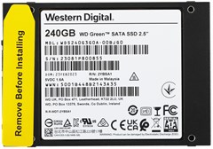 Накопитель SSD WD SATA-III 240GB WDS240G3G0A Green 2.5