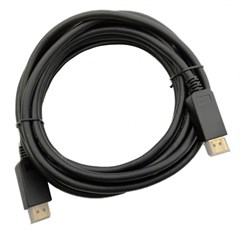 Кабель 1.2v DisplayPort (m) DisplayPort (m) 5м черный 13756