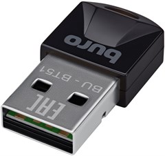 Адаптер USB Buro BU-BT51 BT5.1+EDR class 1.5 20м черный BU-BT51