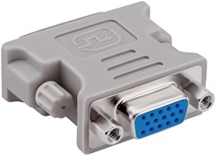 Адаптер Buro DVI-I(m) VGA (f) (BHP RET ADA_DVI-VGA) серый (блистер) BHP RET ADA_DVI-VGA