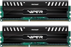 Память DDR3 2x4GB 1600MHz Patriot PV38G160C9K Viper 3 RTL PC3-12800 CL9 DIMM 240-pin 1.5В с радиатор PV38G160C9K
