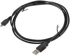 Кабель Ningbo USB (m)-micro USB (m) 1.5м черный 13879