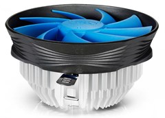 Устройство охлаждения(кулер) Deepcool Archer Bigpro Soc-AM5/AM4/1151/1200 черный/синий 4-pin 24-30dB DP-MCAC-ABGP