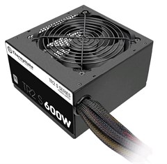 Блок питания Thermaltake ATX 600W TR2 S 80 PLUS WHITE 24pin APFC 120mm fan 5xSATA RTL PS-TRS-0600NPCWEU-2