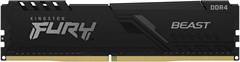 Память DDR4 16Gb 3600MHz Kingston KF436C18BB/16 Fury Beast Black RTL Gaming PC4-28800 CL18 DIMM 288- KF436C18BB/16