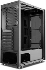 Корпус Formula CL-3301B TG черный без БП ATX 7x120mm 2xUSB2.0 1xUSB3.0 audio bott PSU CL-3301B